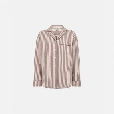 JBS OF DENMARK - WOMEN Jbs Of Denmark Women Flannelskjorte Til Kvinder I Beige Med Brun Stribede Nuancer Multifarvet S JBS OF DENMARK - WOMEN Jbs Of Denmark Women Flannelskjorte Til Kvinder I Beige Med Brun Stribede Nuancer Multifarvet S
