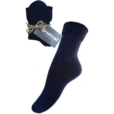 Festival Bomuldsfrotté Hyggesok I Navy Farve Til Kvinder Navy Onesize - 37-41 Festival Bomuldsfrotté Hyggesok I Navy Farve Til Kvinder Navy Onesize - 37-41