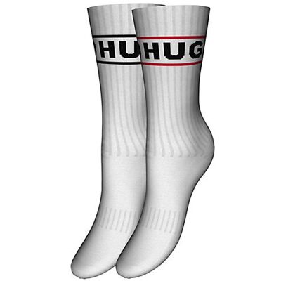 Hugo 2pak Bomuldsstrømper I Hvid M. Logo Til Kvinder - Outlet Sort 39-42 Hugo 2pak Bomuldsstrømper I Hvid M. Logo Til Kvinder - Outlet Sort 39-42