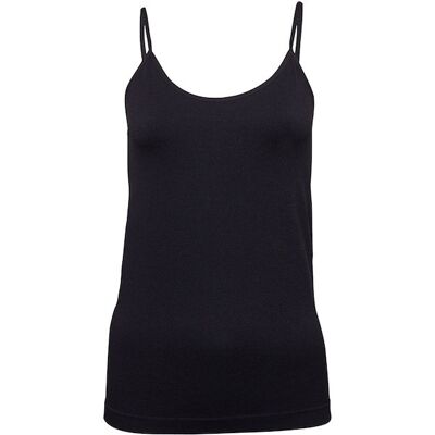 Decoy Microfiber Singlet Med Regulerbare Stropper Sort Sort L Decoy Microfiber Singlet Med Regulerbare Stropper Sort Sort L