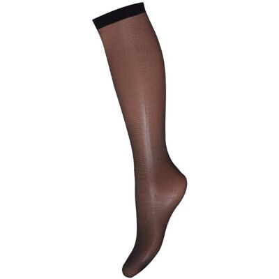 Decoy 2-Pak Glossy Knæstrømper Sort 20 Denier Sort Onesize Decoy 2-Pak Glossy Knæstrømper Sort 20 Denier Sort Onesize