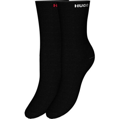 Hugo 2-Pak Bomuldsstrømper I Sort Til Kvinder – Outlet Sort 39 - 42 Hugo 2-Pak Bomuldsstrømper I Sort Til Kvinder – Outlet Sort 39 - 42
