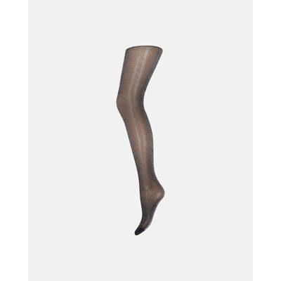 Decoy 30 Denier Strømpebukser Med Sølvglitter – Dame Sort 52/56 - XXXL Decoy 30 Denier Strømpebukser Med Sølvglitter – Dame Sort 52/56 - XXXL