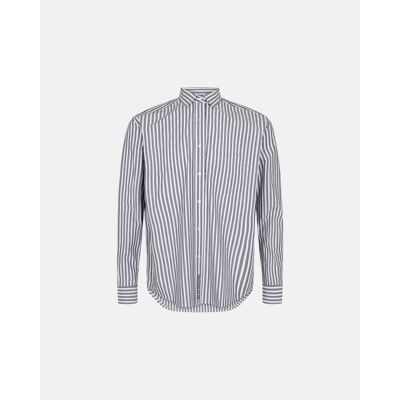 Jbs Of Denmark Pyjamas Skjorte I Stribet Mønster, Unisex Hvid 2XL Jbs Of Denmark Pyjamas Skjorte I Stribet Mønster, Unisex Hvid 2XL