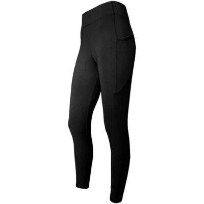 Festival Leggins M. Lomme I Sort Til Kvinder Sort S/M Festival Leggins M. Lomme I Sort Til Kvinder Sort S/M