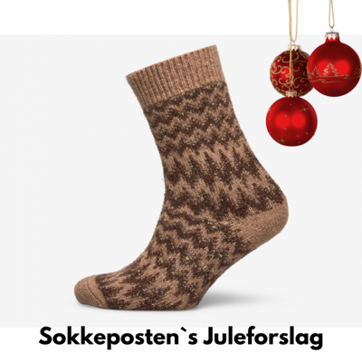 Decoy Hyggestrømper I Brun Med Glimmer Og Mohair Til Kvinder Brun 37 - 41 Decoy Hyggestrømper I Brun Med Glimmer Og Mohair Til Kvinder Brun 37 - 41