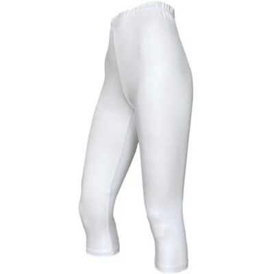 Festival Bambus Leggins Capri 3/4 I Hvid Til Kvinder Hvid 3XL Festival Bambus Leggins Capri 3/4 I Hvid Til Kvinder Hvid 3XL