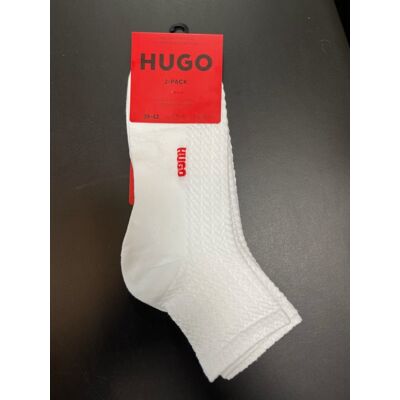 Hugo 2pak Ankelstrømper I Hvid Til Kvinder - Outlet Hvid 39 - 42 Hugo 2pak Ankelstrømper I Hvid Til Kvinder - Outlet Hvid 39 - 42