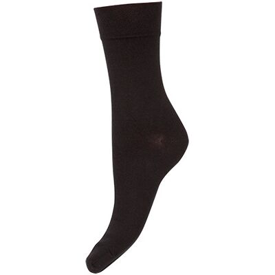 Decoy Ankel Strømpe - Komfort - Uden Elastik Sort Sort 37 - 41 Decoy Ankel Strømpe - Komfort - Uden Elastik Sort Sort 37 - 41