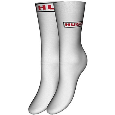 Hugo 2pak Bomuldsstrømper I Hvid Med Logo Til Kvinder - Outlet Hvid 39-42 Hugo 2pak Bomuldsstrømper I Hvid Med Logo Til Kvinder - Outlet Hvid 39-42