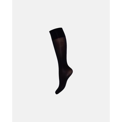 Decoy - 2pak Knæstrømper I Sort, 30 Denier Til Kvinder Sort Onesize Decoy - 2pak Knæstrømper I Sort, 30 Denier Til Kvinder Sort Onesize