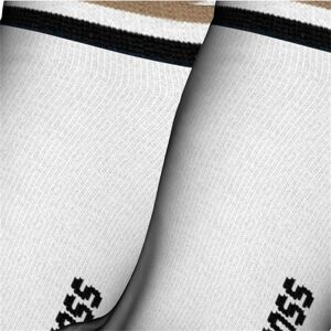 Boss 2pak Ankelstrømper I Hvid Med Signaturstribe Til Herre Hvid 39-42 Boss 2pak Ankelstrømper I Hvid Med Signaturstribe Til Herre Hvid 39-42