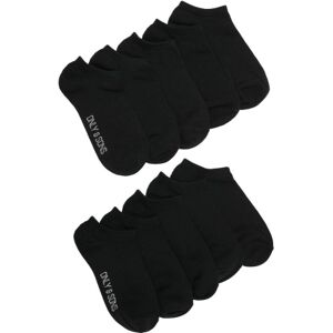 Only & Sons 10pak Ankelstrømper I Sort Til Herre Sort 39-42 Only & Sons 10pak Ankelstrømper I Sort Til Herre Sort 39-42