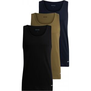 Boss 3pak Tanktops/undertrøjer I Multifarvet Til Herre Multifarvet L Boss 3pak Tanktops/undertrøjer I Multifarvet Til Herre Multifarvet L
