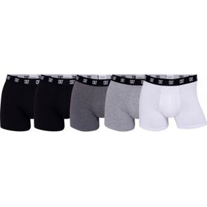 Cr7 Basic, 5-Pak Bomuld Trunk I Sort Hvid Grå Til Herre. Multifarvet M Cr7 Basic, 5-Pak Bomuld Trunk I Sort Hvid Grå Til Herre. Multifarvet M