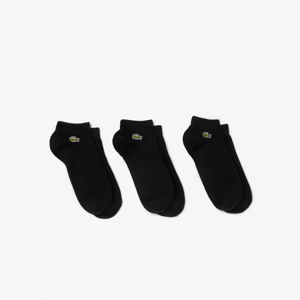 Lacoste 3pak Ankelstrømper I Sort Til Herre - Outlet Sort 35 - 38 Lacoste 3pak Ankelstrømper I Sort Til Herre - Outlet Sort 35 - 38