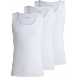 Boss 3pak Tank Top I Hvid Til Herre Hvid M Boss 3pak Tank Top I Hvid Til Herre Hvid M
