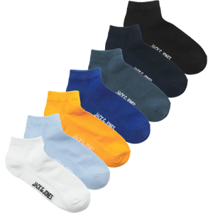 Jack & Jones 7-Pak Ankelsokker I Multifarver Til Herre Multifarvet Onesize Jack & Jones 7-Pak Ankelsokker I Multifarver Til Herre Multifarvet Onesize
