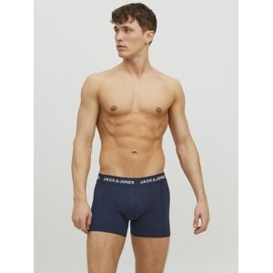 Jack & Jones 3pak Underbukser I Mørkeblå Til Herre Mørkeblå L Jack & Jones 3pak Underbukser I Mørkeblå Til Herre Mørkeblå L