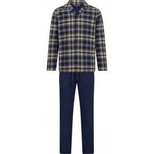 Jbs Pyjamas Flannel I Navy Og Beige Til Herre Navy M Jbs Pyjamas Flannel I Navy Og Beige Til Herre Navy M
