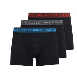 Jack & Jones Kids 3 Pak Basic Trunks Til Drenge I Sort Sort 164 Jack & Jones Kids 3 Pak Basic Trunks Til Drenge I Sort Sort 164