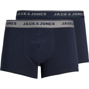 Jack & Jones 2pak Underbukser/boksershorts I Navy Blazer Til Herre Navy Blazer L Jack & Jones 2pak Underbukser/boksershorts I Navy Blazer Til Herre Navy Blazer L