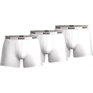 Boss 3pak Underbukser/boksershorts Med Signaturstribe I Hvid Herre Hvid M Boss 3pak Underbukser/boksershorts Med Signaturstribe I Hvid Herre Hvid M