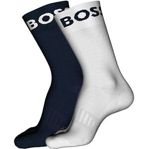 Boss 2-Pak Sportsstrømper I Mørkeblå Og Hvid Marineblå 43-46 Boss 2-Pak Sportsstrømper I Mørkeblå Og Hvid Marineblå 43-46