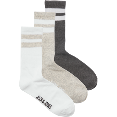 Jack & Jones 3pak Tennissokker I Multifarvet Til Herre Multifarvet Onesize Jack & Jones 3pak Tennissokker I Multifarvet Til Herre Multifarvet Onesize