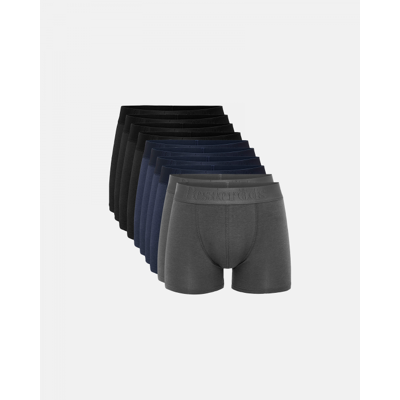 Resteröds 10-Pak Multifarvede Bambus-Boxershorts Til Herre – S-2xl Multifarvet XL Resteröds 10-Pak Multifarvede Bambus-Boxershorts Til Herre – S-2xl Multifarvet XL