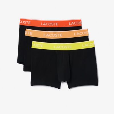 Lacoste 3-Pak Underbukser/boxershort I Forskellige Farver Til Herre - Outlet Multifarvet S Lacoste 3-Pak Underbukser/boxershort I Forskellige Farver Til Herre - Outlet Multifarvet S