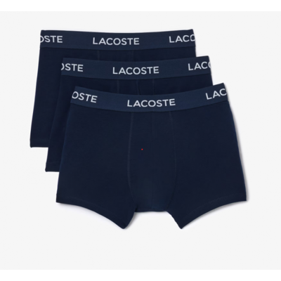 Lacoste 3-Pak Navy Boxershorts Til Herre – Outlet Navy XL Lacoste 3-Pak Navy Boxershorts Til Herre – Outlet Navy XL