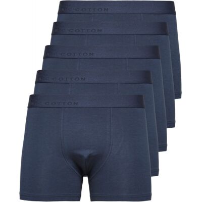 Selected 5pak Økologisk Bomulds Boxershorts I Navy Til Herre - Outlet Navy XL Selected 5pak Økologisk Bomulds Boxershorts I Navy Til Herre - Outlet Navy XL