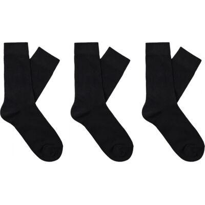 Selected 3pak Økologisk Bomuldstrømper I Sort Til Herre - Outlet Sort Onesize Selected 3pak Økologisk Bomuldstrømper I Sort Til Herre - Outlet Sort Onesize