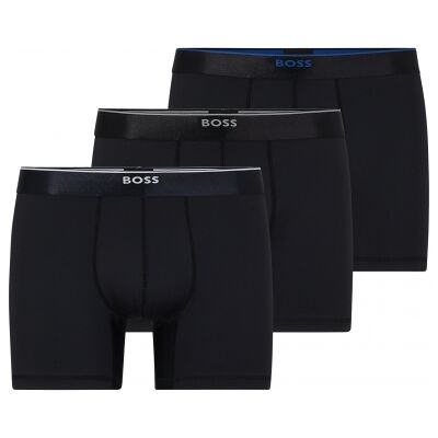 Boss 3-Pak Underbukser Og Boxershorts I Sort Til Herre Sort M Boss 3-Pak Underbukser Og Boxershorts I Sort Til Herre Sort M