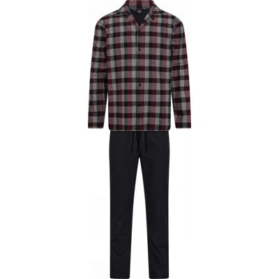 Jbs Flannel-Pyjamas Med Store Røde Tern Til Herre Rød XL Jbs Flannel-Pyjamas Med Store Røde Tern Til Herre Rød XL