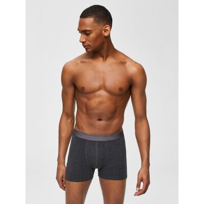 Selected Grå Boxershorts Til Herre – Str. S – Outlet Grå S Selected Grå Boxershorts Til Herre – Str. S – Outlet Grå S