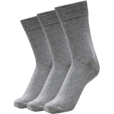 Selected 3-Pak Grå Bomuldsstrømper Til Herre – Onesize – Outlet Grå Onesize Selected 3-Pak Grå Bomuldsstrømper Til Herre – Onesize – Outlet Grå Onesize