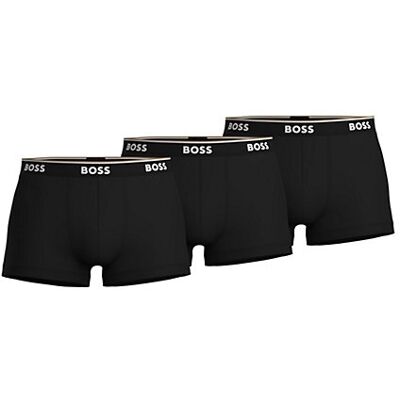 Boss 3-Pak Sorte Trunks Til Herre S Boss 3-Pak Sorte Trunks Til Herre S