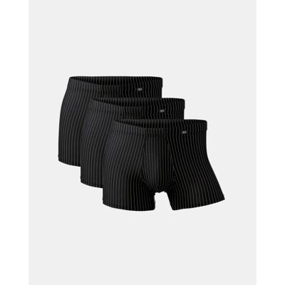 Jbs 3-Pak Microfiber Boxershorts I Sort Med Striber – Herre Sort M Jbs 3-Pak Microfiber Boxershorts I Sort Med Striber – Herre Sort M