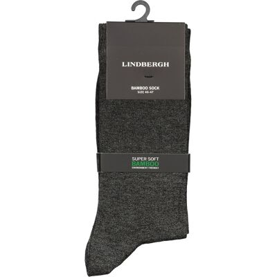 Lindbergh Charcoalgrå Bambusstrømper Med Stretch Til Herre – Str. 40-47 Charcoal 40 - 47 Lindbergh Charcoalgrå Bambusstrømper Med Stretch Til Herre – Str. 40-47 Charcoal 40 - 47