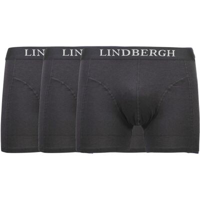 Lindbergh 3-Pak Bambusboxershorts I Sort Til Herre Sort M Lindbergh 3-Pak Bambusboxershorts I Sort Til Herre Sort M