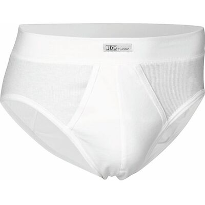 Jbs Klassiske Hvide Bomulds-Briefs Til Mænd Hvid L Jbs Klassiske Hvide Bomulds-Briefs Til Mænd Hvid L