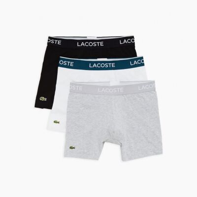 Lacoste 3-Pak Boxershorts I Forskellige Farver Til Herre – Outlet Multifarvet S Lacoste 3-Pak Boxershorts I Forskellige Farver Til Herre – Outlet Multifarvet S