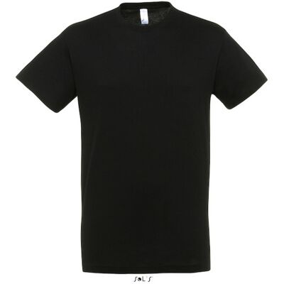 Sols Sol’s Regent T-Shirt Sort I 100 % Bomuld Til Mænd - Outlet Sort S Sols Sol’s Regent T-Shirt Sort I 100 % Bomuld Til Mænd - Outlet Sort S