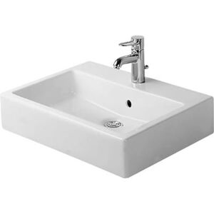 Duravit Vero 600 – Møbelhåndvask Med 1 Hanehul, Hvid Uden Wondergliss