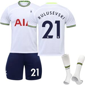 22-23 Tottenham Hotspur Orphanage fodboldtrøje nr. 21 Kulusevski Y 28