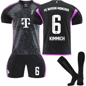 23/24 Ny sæson ude FC Bayern München KIMMICH nr. 6 børnetrøjepakke Barn-18