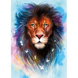 30x40 cm-9 5D Peinture Diamant DIY Complet,Série Animals Diamo