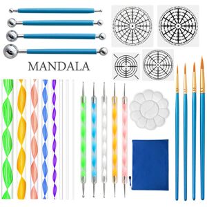 26 stk/sæt Mandala Dotting Tool Painting Pensel Art Pen